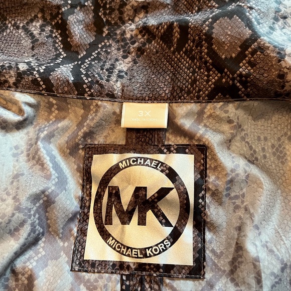 Micheal Micheal Kors rain jacket plus size - Picture 2 of 7